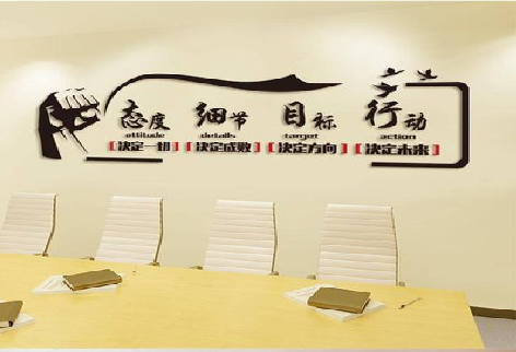 榆林市企业文化墙主要展示什么？