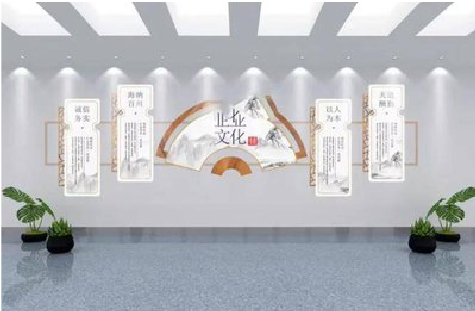 榆林市企业文化墙设计的核心要素。