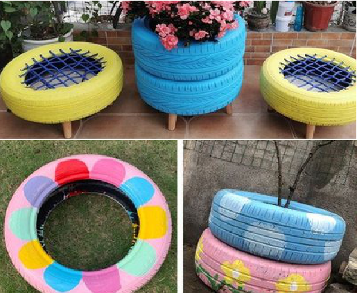 榆林市墙体彩绘-变废为宝