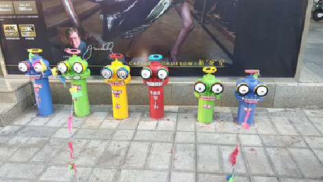 榆林市商业区彩绘