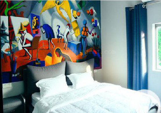 榆林市对于酒店的墙体彩绘而言更注重哪些方面？