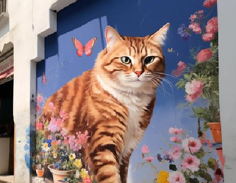 榆林市自己绘制有个性的手绘墙