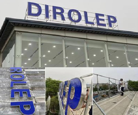 榆林市楼顶发光字安装的注意事项。